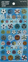 Load image into Gallery viewer, MINDWAVE ﾏｲﾝﾄﾞｳｪｲﾌﾞ  ｼｰﾙ ｻｯｶｰ 3 ｻｯｶｰﾎﾞｰﾙ ｼｰﾙ帳 福袋 ｽｹｼﾞｭｰﾙ ﾃﾞｺ ｽﾃｯｶｰ ﾀﾞｲｱﾘｰ ごほうび 花 ｱﾙﾌｧﾍﾞｯﾄ :4909001759176
