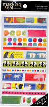 Load image into Gallery viewer, MINDWAVE Seal - Masking Seal Animal Seal Book Lucky Bag Schedule Deco Sticker Diary Animal Character Disney Schedule Book Timekeeper :4909001773455
