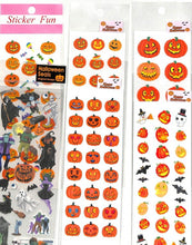 Load image into Gallery viewer, Halloween OKUYAMA PINUP S&amp;C Seal Set Seals Autumn / Halloween Lucky Bag Limited Quantity 6-Sheet Set worth 1500 yen for 1200 yen Pumpkin Halloween Event Ghost Bargain Lucky Bag Planner Horror: 4909001773523
