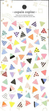 Load image into Gallery viewer, MINDWAVE ﾏｲﾝﾄﾞｳｪｲﾌﾞ ｼｰﾙ ･ copain copine ｻﾝｶｸ 三角 福袋 ｼｰﾙ帳 ｼｰﾙﾌﾞｯｸ 花 どほうび 手帳 かわいい 壁紙  ｽｹｼﾞｭｰﾙ帳 手帳のﾀｲﾑｷｰﾊﾟｰ :4909001781221
