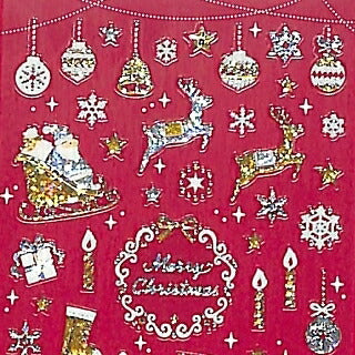 MINDWAVE Seal - Winter Selection 79155 Pukumori White Christmas Seal Album Lucky Bag Round Stylish Album Decoration Heart Lots of Stickers Smartphone Reward Flower Cute Schedule Book - Keeper of Time: 4909001791558