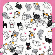 MINDWAVE ﾏｲﾝﾄﾞｳｪｲﾌﾞ ｼｰﾙ ･ ﾈｺ 猫 ｼｰﾙ帳 福袋 ｽｹｼﾞｭｰﾙ ﾃﾞｺ ｽﾃｯｶｰ ﾀﾞｲｱﾘｰ ごほうび 花 ｱﾙﾌｧﾍﾞｯﾄ  ｽｹｼﾞｭｰﾙ帳 手帳のﾀｲﾑｷｰﾊﾟｰ :4909001794252