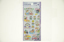 Load image into Gallery viewer, MIND WAVE Stickers - Hawaii Shibaban Shibainu Travel Sticker Book Lucky Bag Schedule Deco Stickers Diary Reward Flower Alphabet Schedule Book - Timekeeper for Notebooks :4909001794290
