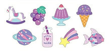 Load image into Gallery viewer, MINDWAVE Seal, Milk Bebe Sticker 79669 Grape Milk Sticker Book Lucky Bag Schedule Decoration Sticker Diary Animal Character Seal Schedule Book Timekeeper :4909001796690
