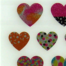Load image into Gallery viewer, MINDWAVE Seal - Matte Metallic Heart Seal Book Lucky Bag Schedule Deco Sticker Diary Reward Flower Alphabet Schedule Book Timekeeper's Diary: 4909001803213
