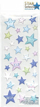Load image into Gallery viewer, MINDWAVE Seal - Star Selection 80348 Marshmallow Sticker Album Lucky Bag Schedule Decoration Stickers Diary Heart Star Letter Alphabet Stickers Schedule Book Timekeeper :4909001803480

