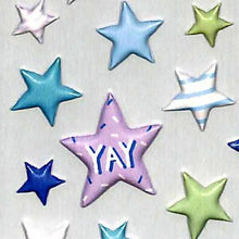 Load image into Gallery viewer, MINDWAVE Seal - Star Selection 80348 Marshmallow Sticker Album Lucky Bag Schedule Decoration Stickers Diary Heart Star Letter Alphabet Stickers Schedule Book Timekeeper :4909001803480
