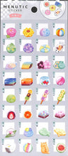 Load image into Gallery viewer, MINDWAVE Seal - Kashi Dokoro Fukumaru Japanese Sweets Sticker Book Lucky Bag Round Stylish Album Decoration Heart Bulk Stickers Smartphone Reward Flower Cute Schedule Book Diary Timekeeper :4909001804371
