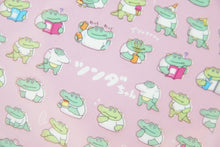 Load image into Gallery viewer, MINDWAVE Seal, Petit Petit Tsundachan, Wacha Wacha Crocodile Sticker Book, Lucky Bag, Round, Stylish Album, Decoration, Heart, Large Quantity, Stickers, Smartphone, Reward, Flower, Cute, Schedule Book, Notebook Timekeeper: 4909001807853
