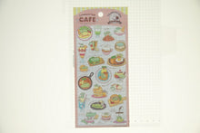 Load image into Gallery viewer, MINDWAVE Seal - Cafe 80819 Tsunda-chan Kitchen Seal Book Lucky Bag Round Stylish Album Decoration Heart Large Quantity Sticker Smartphone Reward Flower Cute Schedule Book Timekeeper for Diaries :4909001808195
