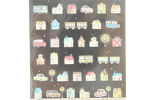 Load image into Gallery viewer, MINDWAVE Seal - Late Night Seal 81112 Cityscape - Diary, Notebook, Decoration, Calendar Seal, Petanko Seal, Seal Album, Stylish, Album, Diary, Small Seal, Decoration, Sticker, Smartphone, Cute, Planner - Diary Timekeeper: 4909001811126
