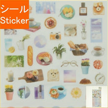Load image into Gallery viewer, MINDWAVE Seal - Sheer Photo Petit Seal Natural Light Seal Book Lucky Bag Round Stylish Album Decoration Heart Lots of Stickers Smartphone Reward Flower Cute Schedule Book Notebook Time Keeper: 4909001811539
