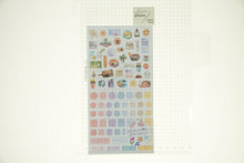 Load image into Gallery viewer, MINDWAVE Seal - Sheer Photo Petit Seal Natural Light Seal Book Lucky Bag Round Stylish Album Decoration Heart Lots of Stickers Smartphone Reward Flower Cute Schedule Book Notebook Time Keeper: 4909001811539
