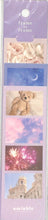 Load image into Gallery viewer, MINDWAVE Seal - Frame by Frame 81181 Dreamy Seal Book Lucky Bag Round Stylish Album Decoration Heart Large Quantity Sticker Smartphone Reward Flower Cute Schedule Book Diary Time Keeper: 4909001811812
