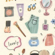 MINDWAVE Seal, Drawing Sticker, Fashion, Sticker Book, Lucky Bag, Round, Stylish, Album, Decoration, Heart, Large Quantity, Stickers, Smartphone, Reward, Flower, Cute, Schedule Book, Notebook Timekeeper: 4909001811874
