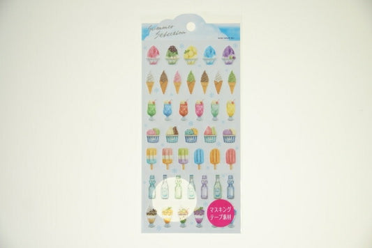 MINDWAVE Seal - Summer Selection 81213 Masking Summer Sweets Schedule Book Timekeeper :4909001812130