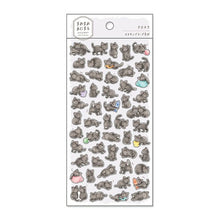 Load image into Gallery viewer, #MAME MAME ANIMAL STICKER 81228 BLACK CAT MIND WAVE :4909001812284
