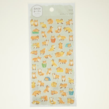 #Mamemame Animal Sticker - Fox MIND WAVE: 4909001812291