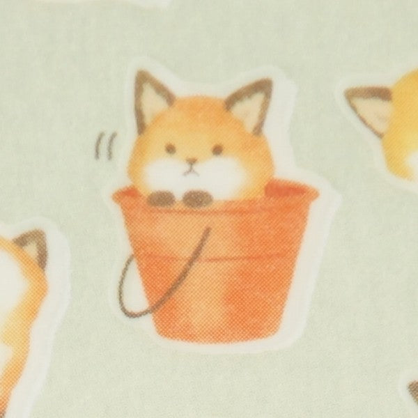 #Mamemame Animal Sticker - Fox MIND WAVE: 4909001812291