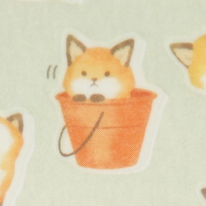 #Mamemame Animal Sticker - Fox MIND WAVE: 4909001812291