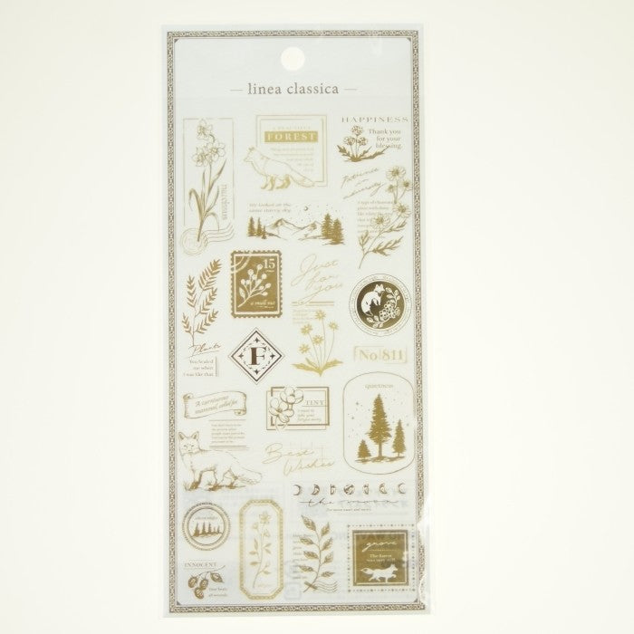 ＃リネアクラシカステッカー　フォックス --- : Linea Classica Sticker Fox :4909001812635