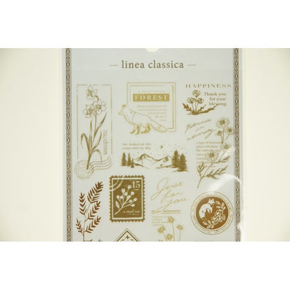 ＃リネアクラシカステッカー　フォックス --- : Linea Classica Sticker Fox :4909001812635