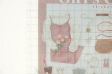 Load image into Gallery viewer, MIND WAVE Seal - Girl's Closet Sticker Pink Seal Book Lucky Bag Round Stylish Album Decoration Heart Large Quantity Sticker Smartphone Reward Flower Cute Schedule Book Notebook Time Keeper :4909001812819
