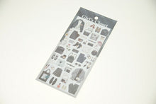 Load image into Gallery viewer, MINDWAVE Seal - Girl's Closet Sticker Black Seal Book Lucky Bag Round Stylish Album Decoration Heart Large Quantity Sticker Smartphone Reward Flower Cute Schedule Book Diary Timekeeper :4909001812840
