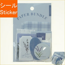 Load image into Gallery viewer, MINDWAVE Seal - Paper Bundle Sticker Blue, Seal Book, Lucky Bag, Round, Stylish, Album Decoration, Heart, Bulk Stickers, Smartphone, Reward, Flower, Cute, Schedule Book, Timekeeper for Planners :4909001813113
