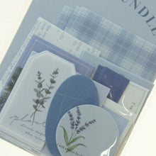 Load image into Gallery viewer, MINDWAVE Seal - Paper Bundle Sticker Blue, Seal Book, Lucky Bag, Round, Stylish, Album Decoration, Heart, Bulk Stickers, Smartphone, Reward, Flower, Cute, Schedule Book, Timekeeper for Planners :4909001813113
