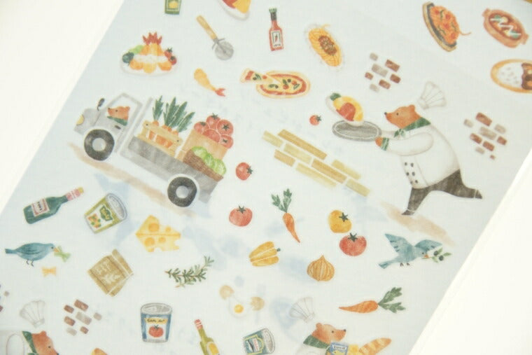 MINDWAVE Seal - Restaurant Bear Schedule Book - Diary Timekeeper: 4909001813656