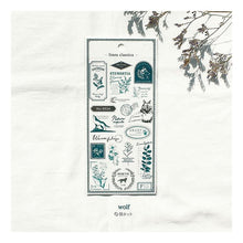 Load image into Gallery viewer, Linea Classica Sticker 81434 Wolf Linea Classica Sticker Natural Botanical &amp; Wolf Vintage Design Mind Wave MIND WAVE :4909001814349
