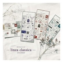 Load image into Gallery viewer, Linea Classica Sticker 81434 Wolf Linea Classica Sticker Natural Botanical &amp; Wolf Vintage Design Mind Wave MIND WAVE :4909001814349
