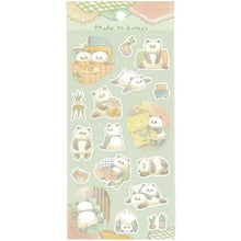 Load image into Gallery viewer, MINDWAVE Seal - kurasu sticker Panda to kurasu sticker album lucky bag round stylish album decoration heart large quantity sticker smartphone reward flower cute schedule book Timekeeper for your planner: 4909001815025
