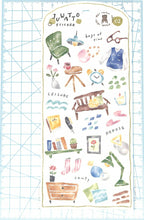 Load image into Gallery viewer, MINDWAVE MINDWAVE Seal Juwatto Sticker Hairs Room Schedule Book Timekeeper Interior Change of Clothes: 4909001815261
