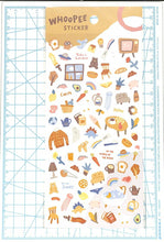 Load image into Gallery viewer, MINDWAVE Seal - Whoopee Sticker 81598 Brown Album, Grab Bag, Round, Stylish, Album, Decoration, Heart, Lots, Stickers, Smartphone, Reward, Flower, Cute, Planner, Diary Timekeeper: 4909001815988
