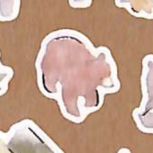 画像をギャラリービューアに読み込む, ＃ﾍﾞｱｰ --- MIND WAVE クワイエットライフ ミニステッカー【bear】ステッカー シール かわいい 81625 : Bear :4909001816251
