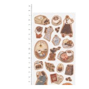 Load image into Gallery viewer, #シール ガールミーツステッカー  お家カフェ  81703 --- MIND WAVE :4909001817036
