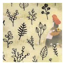 Load image into Gallery viewer, ＃ｸﾞﾘｰﾐﾝｸﾞｼｰﾝｽﾃｯｶｰ 81742 ｿｳｹﾞﾝ 植物 葉っぱ モノクロ ナチュラル デコレーション 草花 アンティーク風 ﾏｲﾝﾄﾞｳｪｲﾌﾞ :4909001817425
