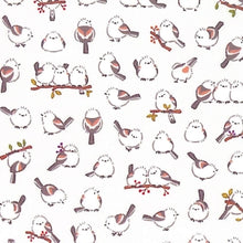 Load image into Gallery viewer, ＃ﾌﾟﾁﾌﾜｽﾃｯｶｰ 81874 ｼﾏｴﾅｶﾞ プチふわ シマエナガ シールセット ふんわり癒しの小鳥ステッカー ﾏｲﾝﾄﾞｳｪｲﾌﾞ :4909001818743
