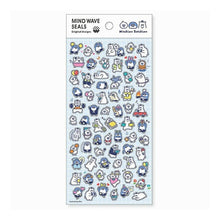 Load image into Gallery viewer, ＃MW ｼｰﾙ 81887 ﾆｯﾁﾓｻｯﾁﾓ キャラクター 動物 ペンギン クマ ゆるい かわいい 面白い おしゃれ ﾏｲﾝﾄﾞｳｪｲﾌﾞ :4909001818873
