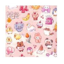 Load image into Gallery viewer, ＃マインドウェイブ イラスト シール YumeYume Sekai ゆめゆめ せかい 82058 ゆめかわいい 動物シール スイーツ ピンク うさぎ デコレーション 癒し かわいい ステッカー ﾏｲﾝﾄﾞｳｪｲﾌﾞ :4909001820586
