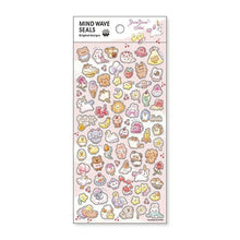 Load image into Gallery viewer, ＃マインドウェイブ イラスト シール YumeYume Sekai ゆめゆめ せかい 82058 ゆめかわいい 動物シール スイーツ ピンク うさぎ デコレーション 癒し かわいい ステッカー ﾏｲﾝﾄﾞｳｪｲﾌﾞ :4909001820586
