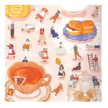 Load image into Gallery viewer, ＃ひみつのおともだち 紅茶 ｽﾃｯｶｰ シール ティータイム ティー 可愛い ナチュラル風 デコ カフェ ﾏｲﾝﾄﾞｳｪｲﾌﾞ :4909001821583
