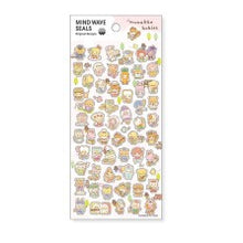 Load image into Gallery viewer, ＃MWｼｰﾙ 82366 ﾏﾈｯｺﾍﾞｲﾋﾞｰｽﾞ マインドウェイブ シール まねっこベイビーズ 着ぐるみ 動物 赤ちゃん かわいい 癒し系 手帳 ステッカー ノート 文房具 うさぎ くま ねこ パステルカラー 小さめサイズ デコレーション 徳島 ﾏｲﾝﾄﾞｳｪｲﾌﾞ :4909001823662
