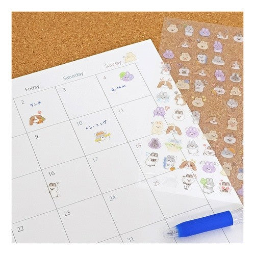 ＃ムードアイコンステッカー うさぎ マインドウェイブ MIND WAVE ムードアイコン ステッカー【ウサギ】デコ シール 82502 : Mood icon sticker rabbit :4909001825024