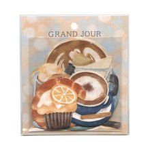 画像をギャラリービューアに読み込む, ＃グランジュール コーヒー フレークシール 27ピース入 --- : Grandeur coffee flake stickers 27 pieces :4909001826717
