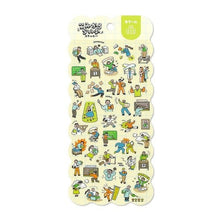 画像をギャラリービューアに読み込む, こみかるらいふステッカー スクール マインドウェイブ シール 学校 先生 生徒 勉強 日常 あるある 透明PET 手帳デコ スケジュール デコシール ステーショナリー グッズ
