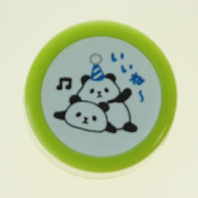 Load image into Gallery viewer, MINDWAVE ﾏｲﾝﾄﾞｳｪｲﾌﾞ ｽﾀﾝﾌﾟ ･ 浸透印 93968 ﾓﾁｯﾄﾊﾟﾝﾀﾞ ｲｲﾈ ｽﾀﾝﾌﾟ台 ｲﾝｸ かわいい ｷｬﾗｸﾀｰ 手帳 ｲﾗｽﾄ 6mm 5個 3個 ごほうびｽﾀﾝﾌﾟ　事務　先生 ｽｹｼﾞｭｰﾙ帳 手帳のﾀｲﾑｷｰﾊﾟｰ :4909001939684
