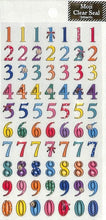 Load image into Gallery viewer, CLOTHES-PIN ｸﾛｰｽﾞﾋﾟﾝ ｼｰﾙ ･ ふち箔文字ｸﾘｱｼｰﾙ 数字 ﾅﾝﾊﾞｰ ｼｰﾙ帳 福袋 丸 おしゃれ ｱﾙﾊﾞﾑ ﾃﾞｺﾚｰｼｮﾝ ﾊｰﾄ 大量 ｽﾃｯｶｰ ｽﾏﾎ ごほうび 花 かわいい  ｽｹｼﾞｭｰﾙ帳 手帳のﾀｲﾑｷｰﾊﾟｰ :4920097117008
